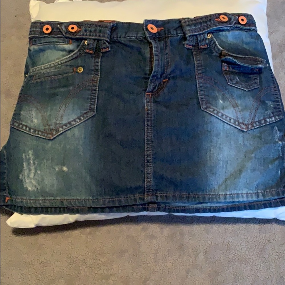 Dolce & Gabbana Denim Mini Skirt